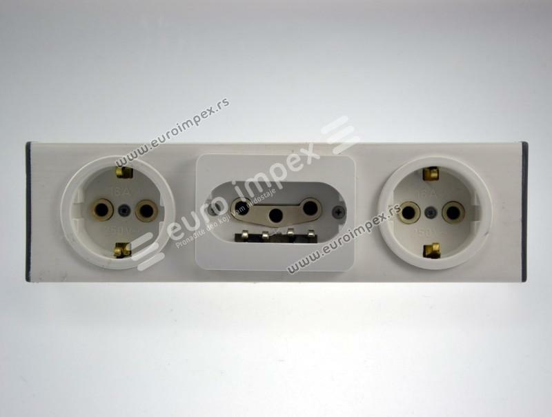 RAZVODNIK KOMBINOVANI TROFAZNI U 1x TROFAZNI + 2x MONOFAZNI art. 321 ZE