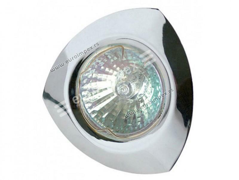 ROZETNA TROUGLASTA MAT CHROME HL751 