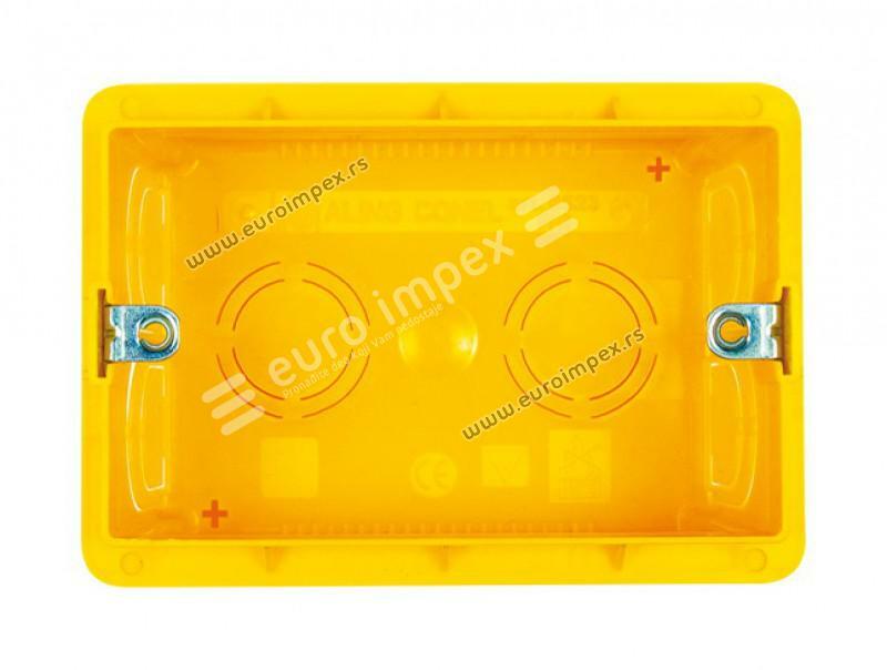 Montažna kutija za puni zid trostruka 3M 6523 PM3 Aling Mode