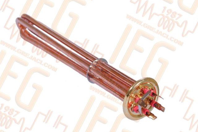 GREJAC KOTLA 9kW 3x230V/3x3000W L-380mm CU IEGK023