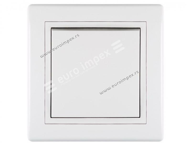 Sklopka jednopolna 10A 250V bela 605.000 Aling Prestige Line