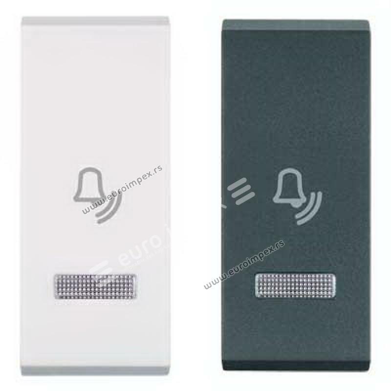 Taster sklopka za zvono sa indikacijom 10A bela 660I.0 Aling Mode