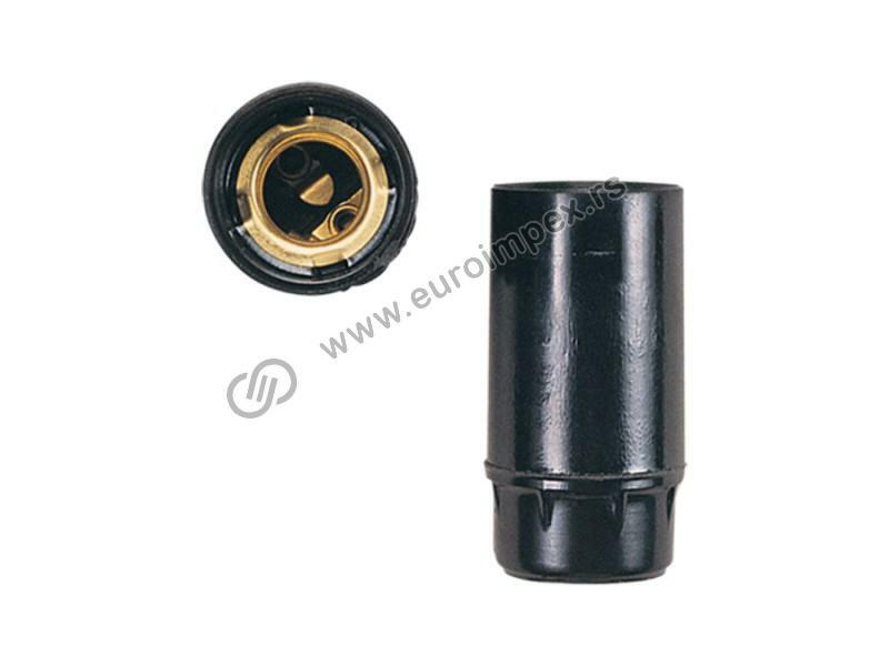 GRLO BAKELITNO E14 2A/250V M10x1 VIS 116K NOPAL