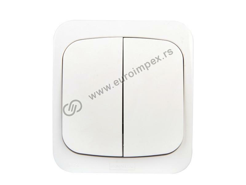 SKLOPKA SERIJSKA OG LUX 3612 NOPAL bela