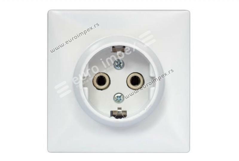 PRIKLJUCNICA DVOPOLNA PORCELAN SA UZEM. MIKRO 402NL NOPAL