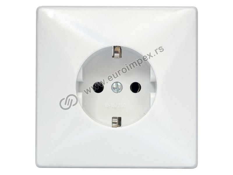 PRIKLJUCNICA DVOPOLNA PORCELAN MIKRO 418 NOPAL