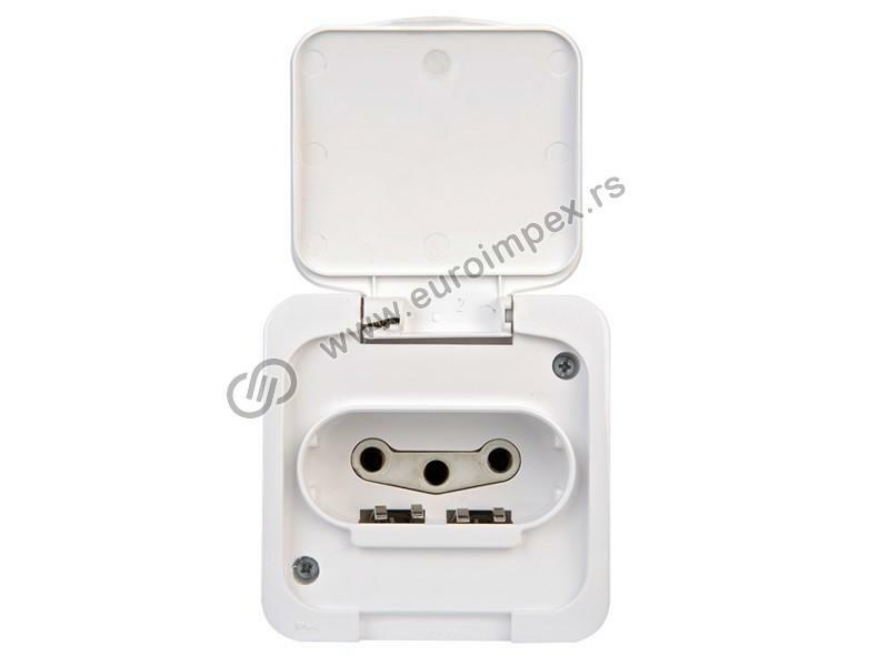 PRIKLJUCNICA TROPOLNA PORCELAN OG LUX 4260 NOPAL