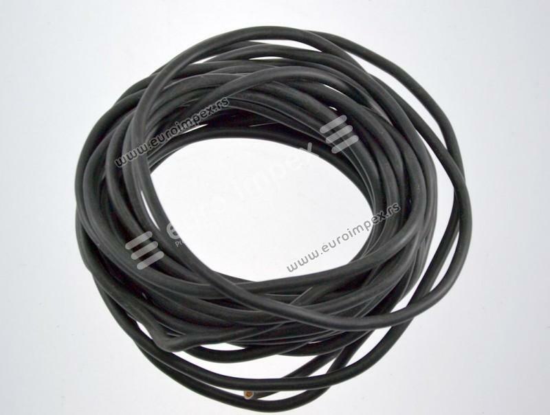 P/F 6mm2 ŽICA LICNASTA CRNA (H07V-K)
