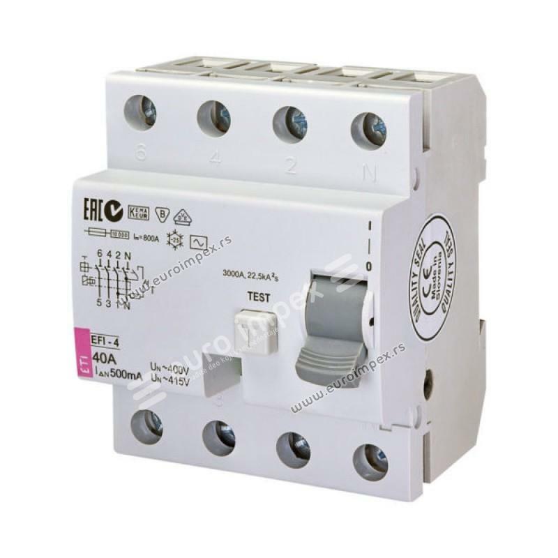 FID SKLOPKA EFI-4 40A/500mA (40/0,5) ETI
