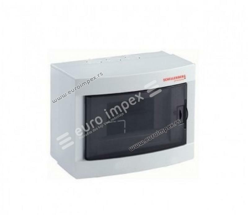 RAZVODNA TABLA 6 OSIGURACA NAZIDNA 184×99,5×140mm MD9302 Adal pano