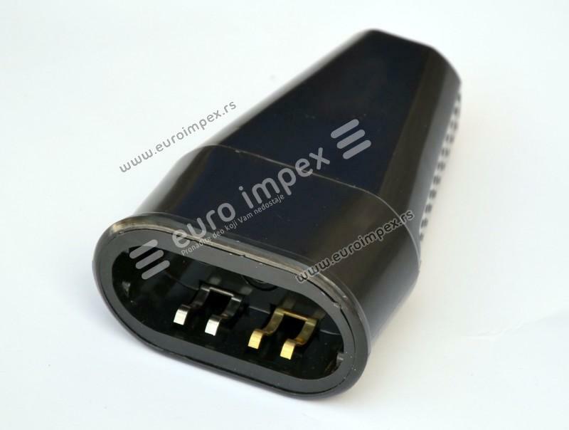 TROFAZNA PRENOSNA PRIKLJUCNICA NA KABL (KUPLUNG) CRNA TE 0234