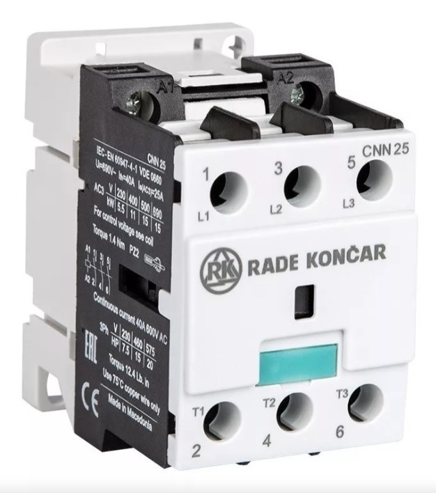 KONTAKTOR CNN-25 00 220V 50Hz Rade Koncar