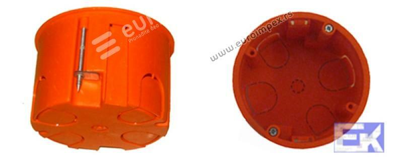 KNAUF DOZNA fi78mm SA VIJKOM I POKLOPCEM ugradna kutija za gips