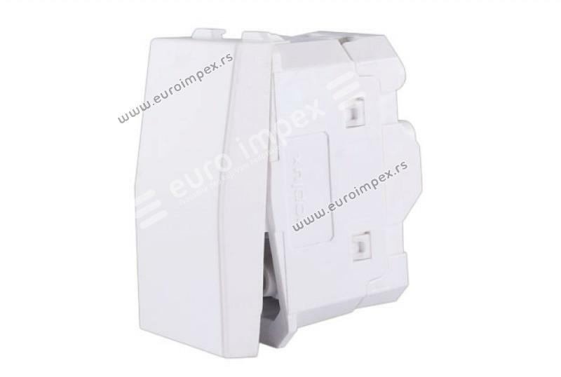 730101.2 Sklopka jednopolna 10AX 250V Signal BELA Nopal Lux Interio