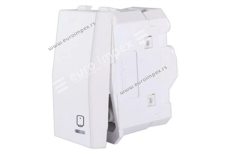 730801.2 Sklopka jednopolna 16AX 250V ˜1M oznaka BOJLER Signal BELA Nopal Lux Interio