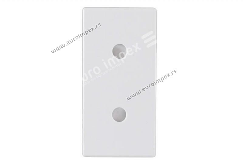 740101.2 Priključnica Euro + KS 2P 10A 250V~ Signal BELA  Nopal Lux Interio