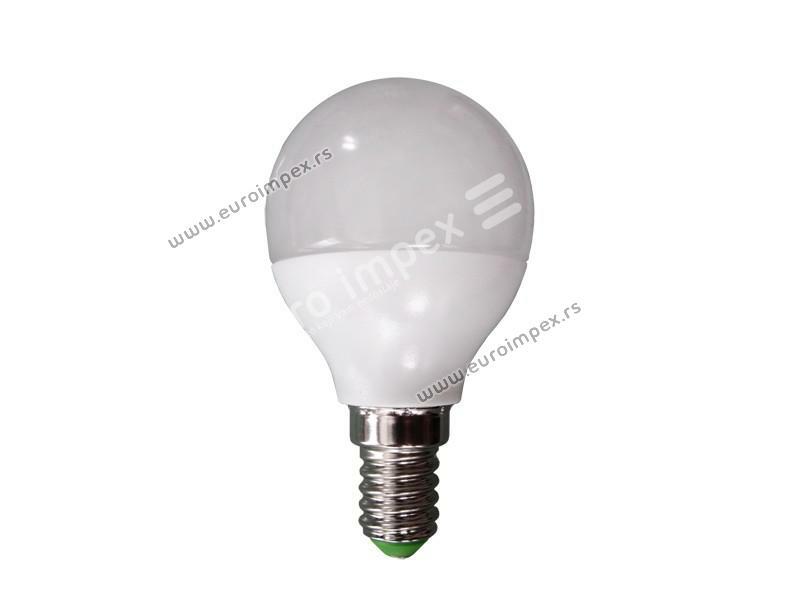 LED SIJALICA 5W G45 E14 6500K S11 SA STAKLOM 04.0382