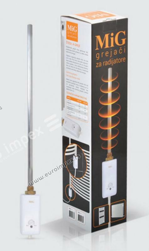 GREJAČ RADIJATORA MIG2000 230V/2000W L=650mm IEGR017