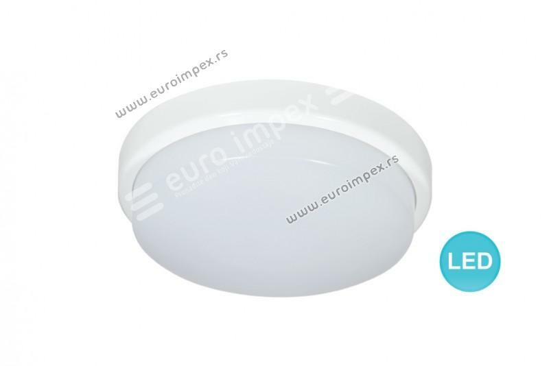 LED VODONEPROPUSNA LAMPA 12W 3u1 IP65 BELA OVALNA (BRODSKA) 3CCT tri boje svetla 3000/4000/6500K BC18-00280 Braytron