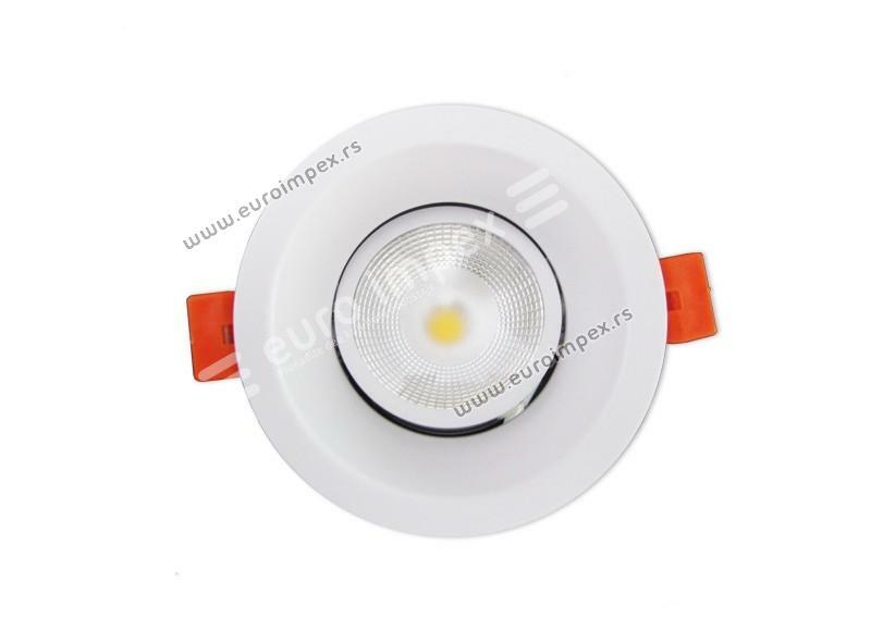 LED ROZETNA 8W 3000K BELA OKRUGLA UVUCENA SA SIJALICOM L6130-8W 34.1484