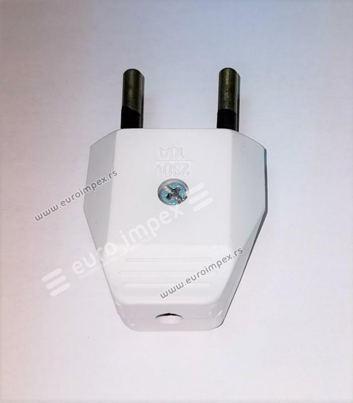 UTIKAC MONOFAZNI EURO PLJOSNATI BELI ZE