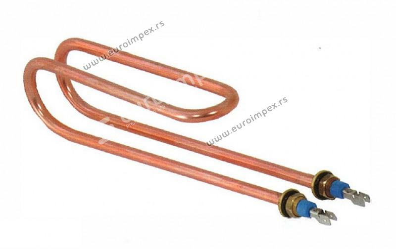 GREJAČ BOJLERA USPRAVNI SOLO RANKOM i Gold Leon M12 zenske buksne  za ubodni termostat Cu fi8,1 230v 2000W IEGB212