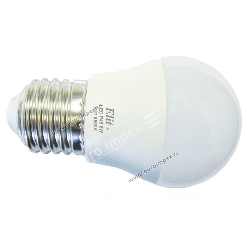 LED SIJALICA P45 6W E27 6500K EL01758 Elit+