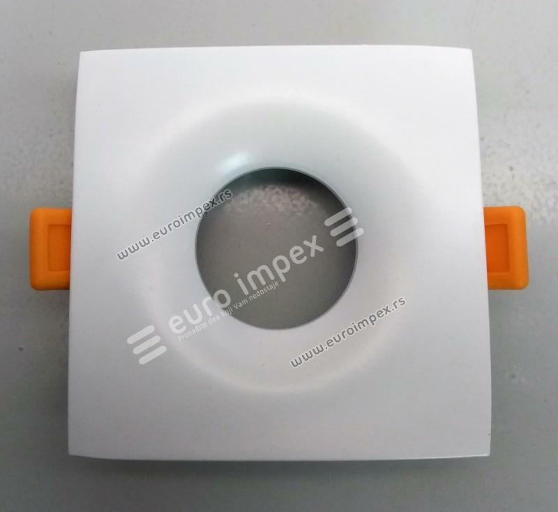 ROZETNA CETVRTASTA BELA MASIVNA plitka CFR1018F WH Forma