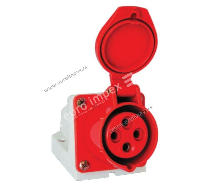 PRIKLJUCNICA INDUSTRIJSKA NADGRADNA 114 4x16A EL37114 Elmark