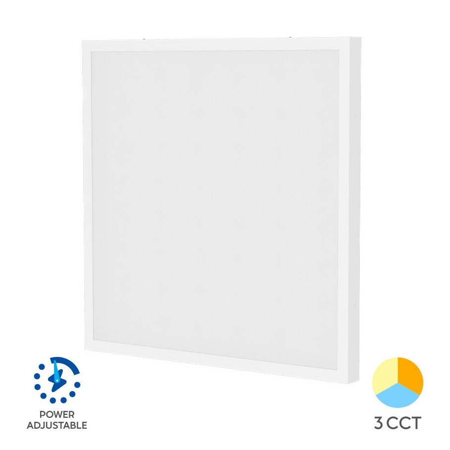 LED panel nadgradni 600x600mm 50W 3in1 backlite 3 boje svetla beli okvir BP25-56680 Braytron
