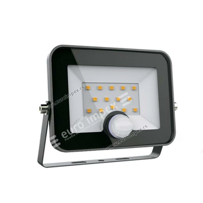 LED REFLEKTOR 20W SLIM CRNI 5500K SA SENZOROM 98HELIOS20SEN Elmark