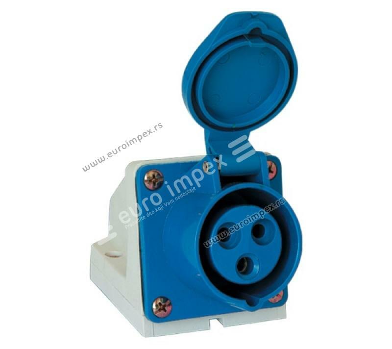 PRIKLJUCNICA INDUSTRIJSKA NADGRADNA 123 3x32A EL37123 Elmark