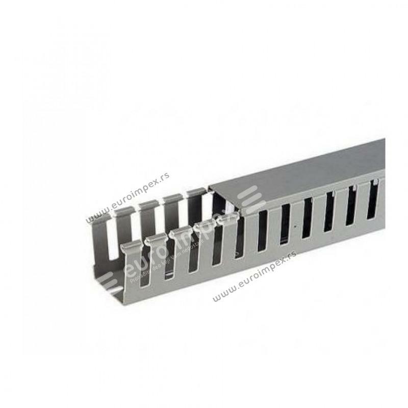PVC KANALICA 25x25x2000mm PERFORIRANA - SLICOVANA 120360-11 Eraplast