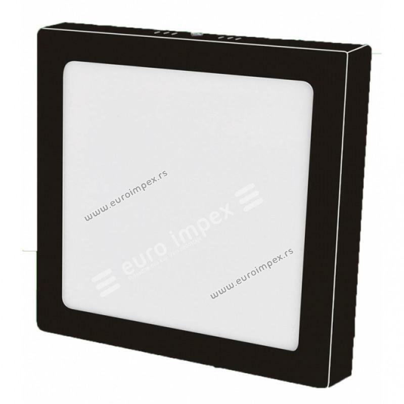 LED panel 24W NADGRADNI KVADRATNI 4000K CRNI OKVIR KA-S5-24W 34.0213