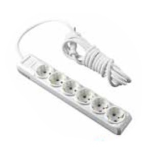 PRODUŽNI KABL 6 MESTA 5m PP/J 3x1,5mm2 469 ELID