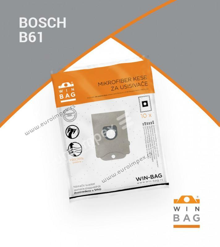 KESA ZA USISIVAC OD MIKROFIBERA BOSCH TypeK/BSN1600-BSN1800/BigBag3L/Arriva/BBZ41FK model TIP K B61 8606109072379