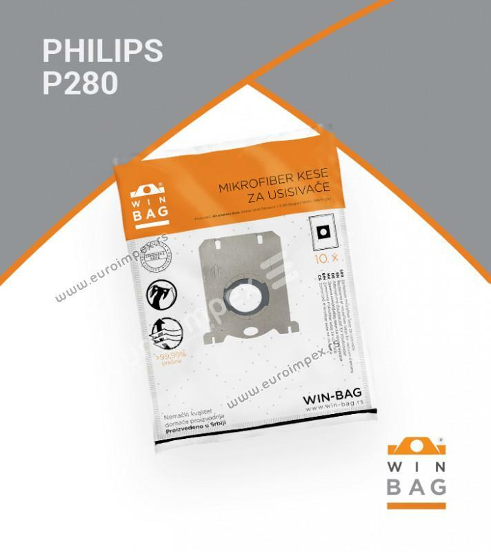 KESA ZA USISIVAC OD MIKROFIBERA PHILIPS SYDNEY S-BAG P280 8606109072409