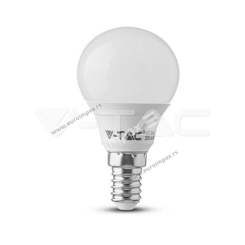 LED SIJALICA 5,5W E14 4000K 470lm P45 MALI BALON VT42511 V-TAC