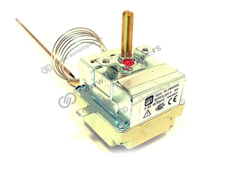 TERMOSTAT ZA ŠTEDNJAK TROFAZNI 50-320C 5270-0-101-3 MMG 160109
