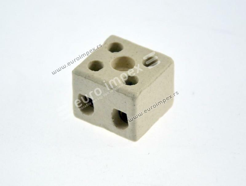 LUSTER KLEMA S II 2.5mm KERAMIČKA DVOPOLNA