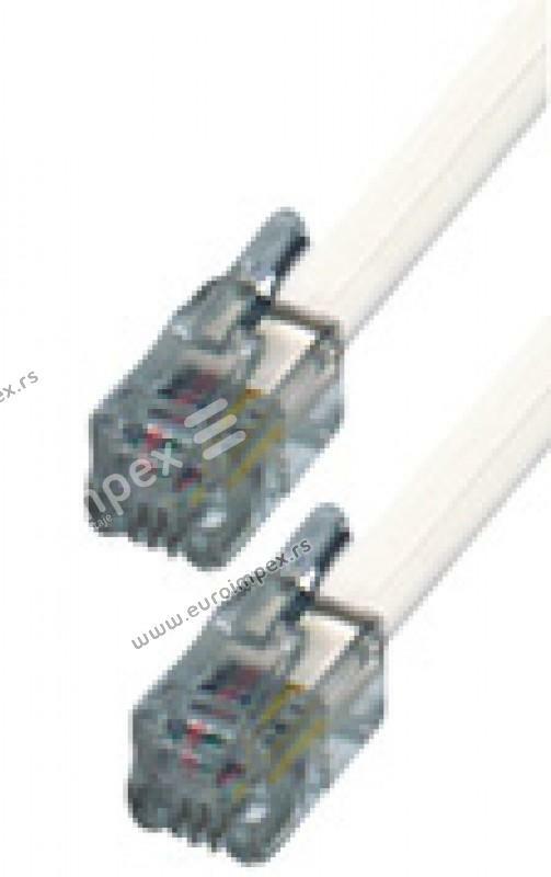T5-10/WH TELEFONSKI PRODUŽNI KABL SA MIKROUTIKACIMA 10m EL9042