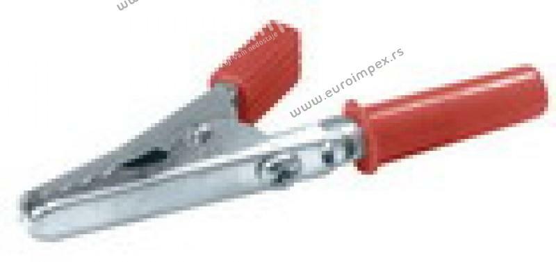 ALC4/RD KROKODIL ŠTIPALJKA IZOL.CRVENA