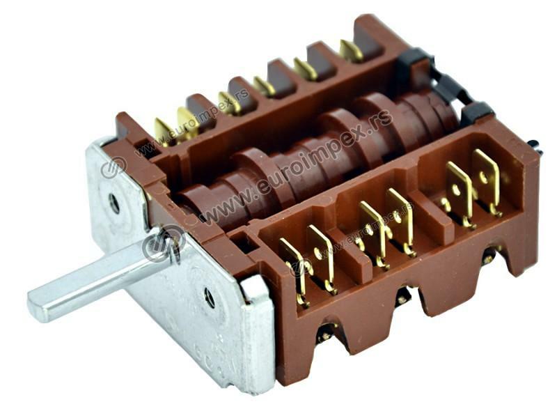 PREKIDAC ZA RERNU BAKELITNI 1 OSOVINA (ZA TERMOSTAT) 46.23866.500 EGO /270105/