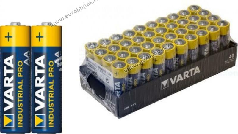 ALKALNA BATERIJA LR6 AA alkalna baterija 1,5V VINLR6 INDUSTRIAL PRO VARTA