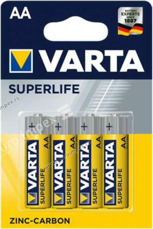 SUPER HEAVY DUTY R6 1,5V AA Cink karbon baterija V21 SL VARTA