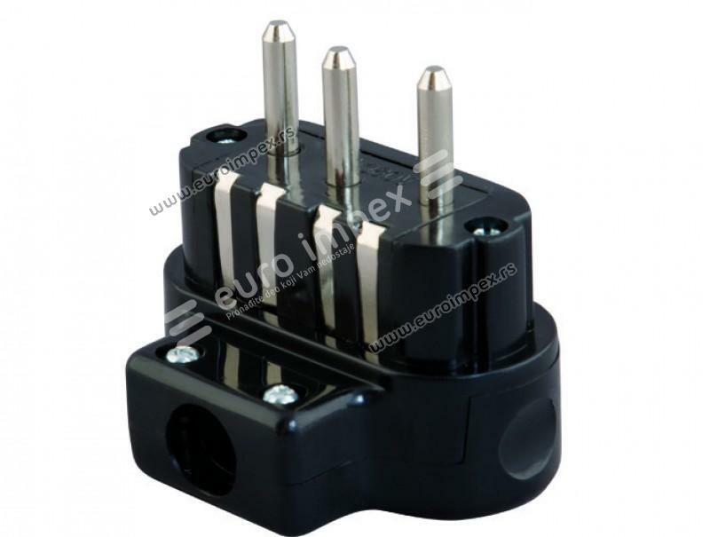 TROFAZNI UTIKAC L CRNI TE 0024