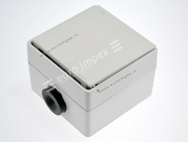 PRIKLJUCNICA DVOPOLNA OG SILUMINSKA 16A  NA ZID IP41 235 ELID