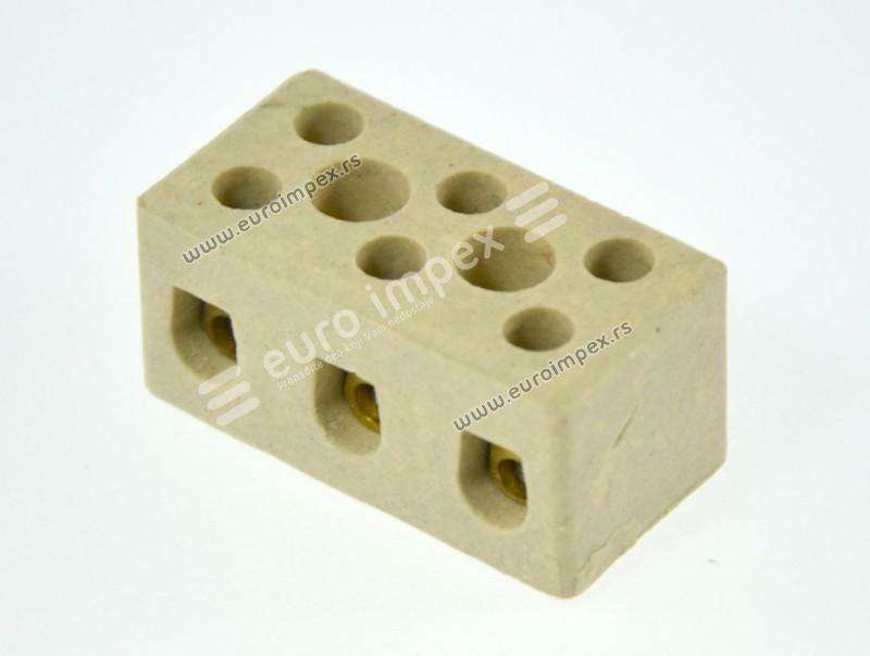 LUSTER KLEMA 4-6mm KERAMIČKA TROPOLNA