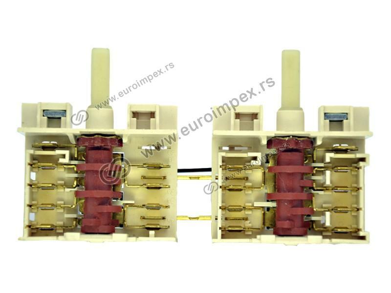 PREKIDAČ ŠTEDNJAKA DUPLI DUO BLOK 617736-617772 COK311GO