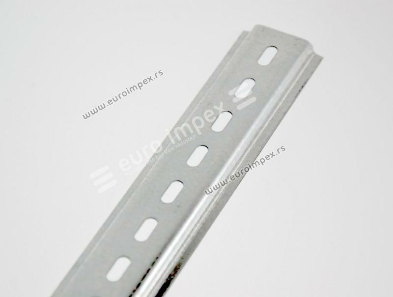 ŠINA ZA NIZANJE AUTOMATSKIH OSIGURACA Fe-Zn 1m 450428